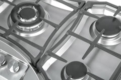 Empava 36-Inch Built-In Natural Gas Cooktops in Stainless Steel (EMPV-36GC24)