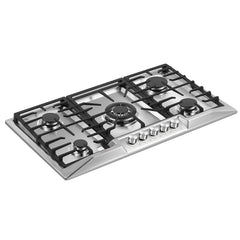 Empava 36-Inch Built-In Natural Gas Cooktops in Stainless Steel (EMPV-36GC23)