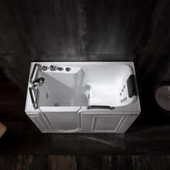 Empava 53-Inch Walk-in Whirlpool Bathtub (EMPV-53WIT02)