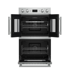 FORNO Asti 30-Inch French Door Double Electric Wall Oven, 7.36 cu. ft., Air Fry, Self Clean, Sous Vide (Model FBOEL1340-30)