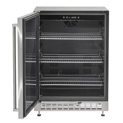 Coyote 24" Built-in Refrigerator Reversible Hinge