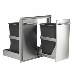 Coyote 26" Pull Out Trash and Recycle Bin
