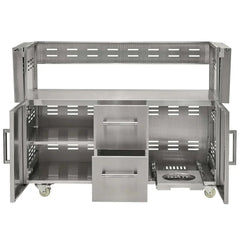Coyote Cart For 50" Hybrid or Combo Grill