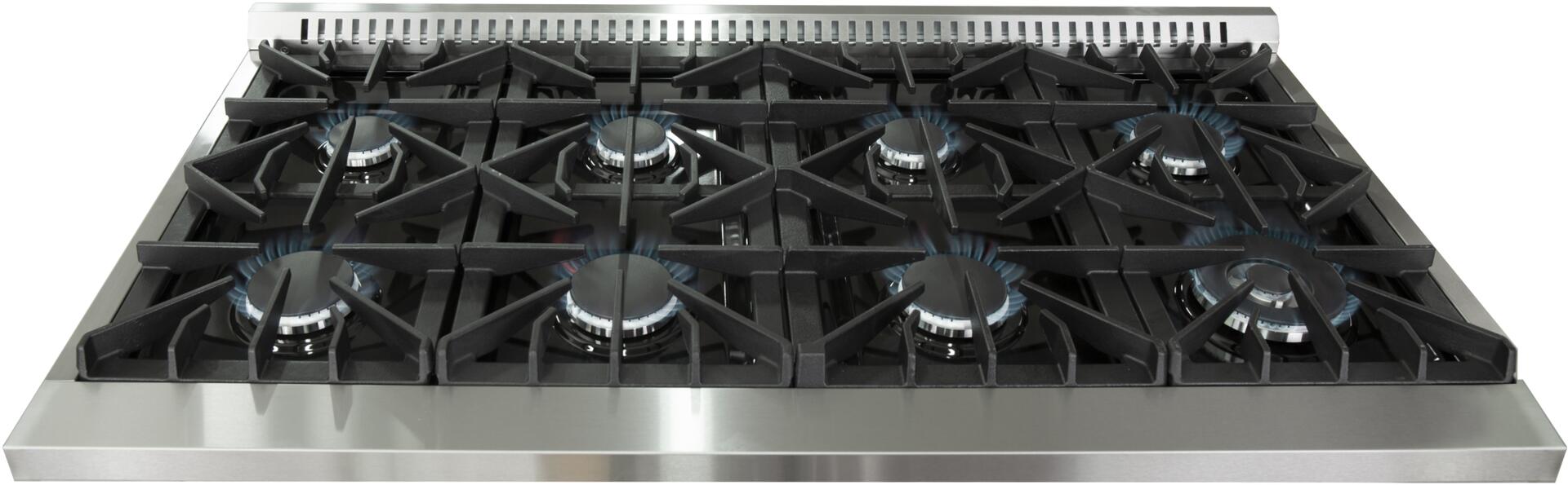 FORNO Appliance Package - 48 Inch Dual Fuel Range, Wall Mount Range Hood, 60 Inch Refrigerator, FBDL-017-02US