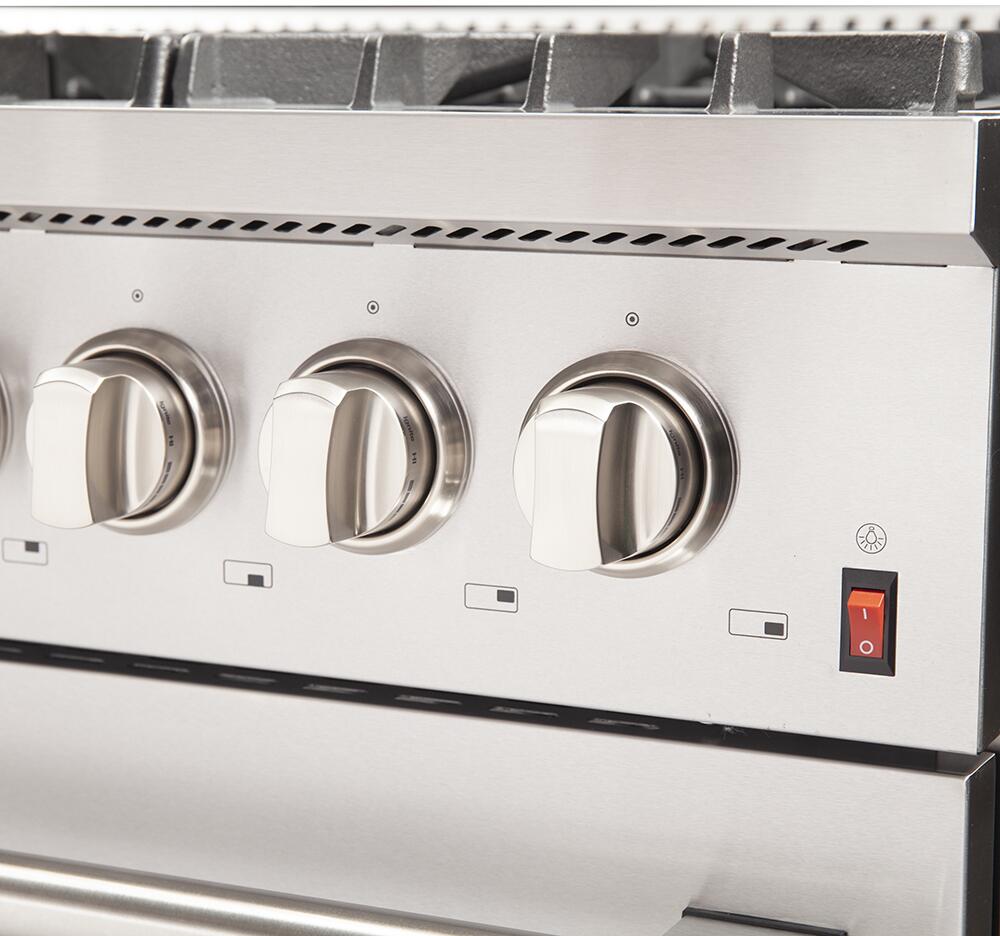 FORNO Appliance Package - 48" Gas Burner, Electric Oven Range and 60" Refrigerator, FBDL-005-02CAUS