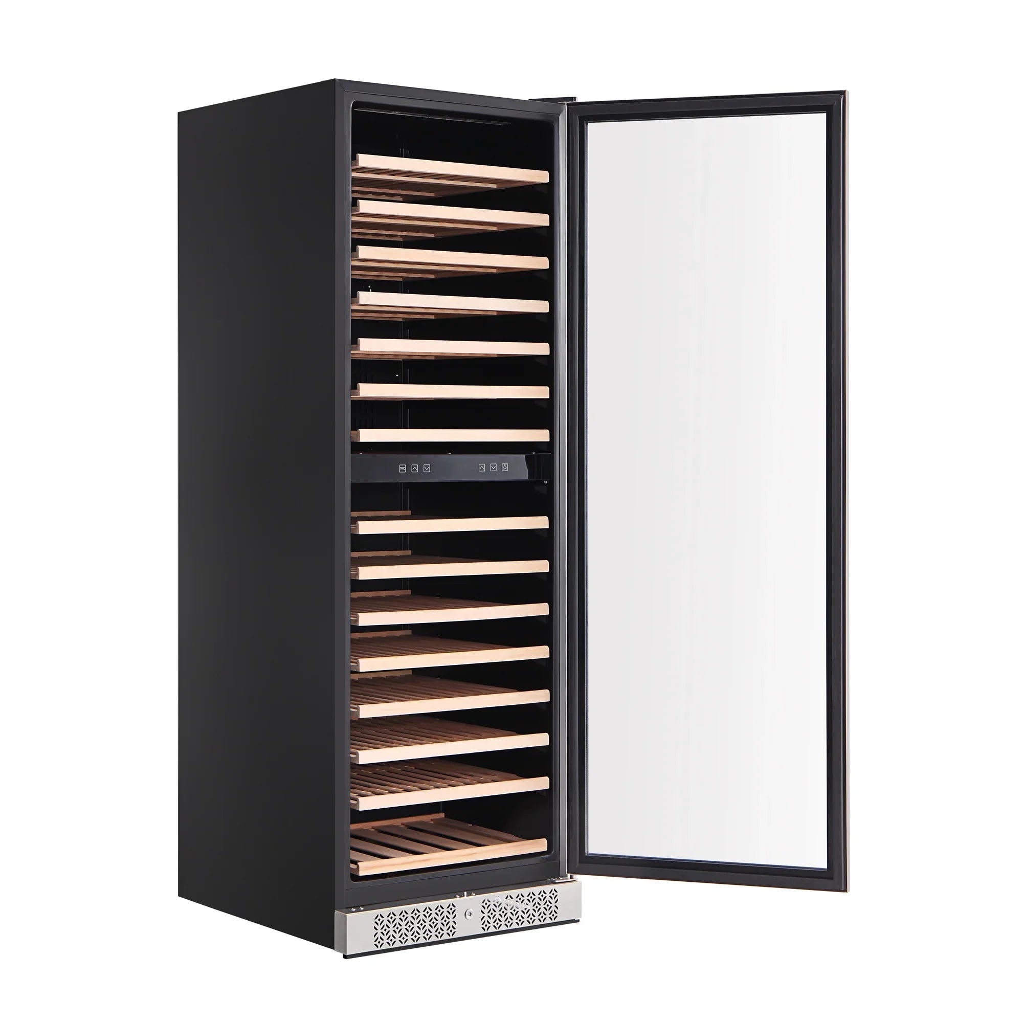 Empava 70-Inch Tall 160 Bottles Freestanding Built-In Dual Zone Wine Cooler (EMPV-WC08D)