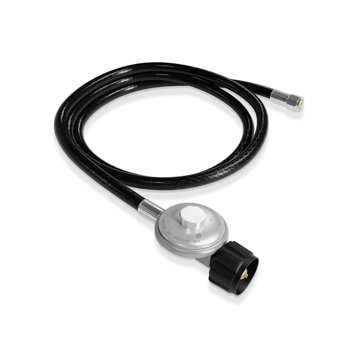 Empava 5 ft. Propane Hose Replacement Regulator for Fire Pit Grill Heater (EMPV-50EH49)