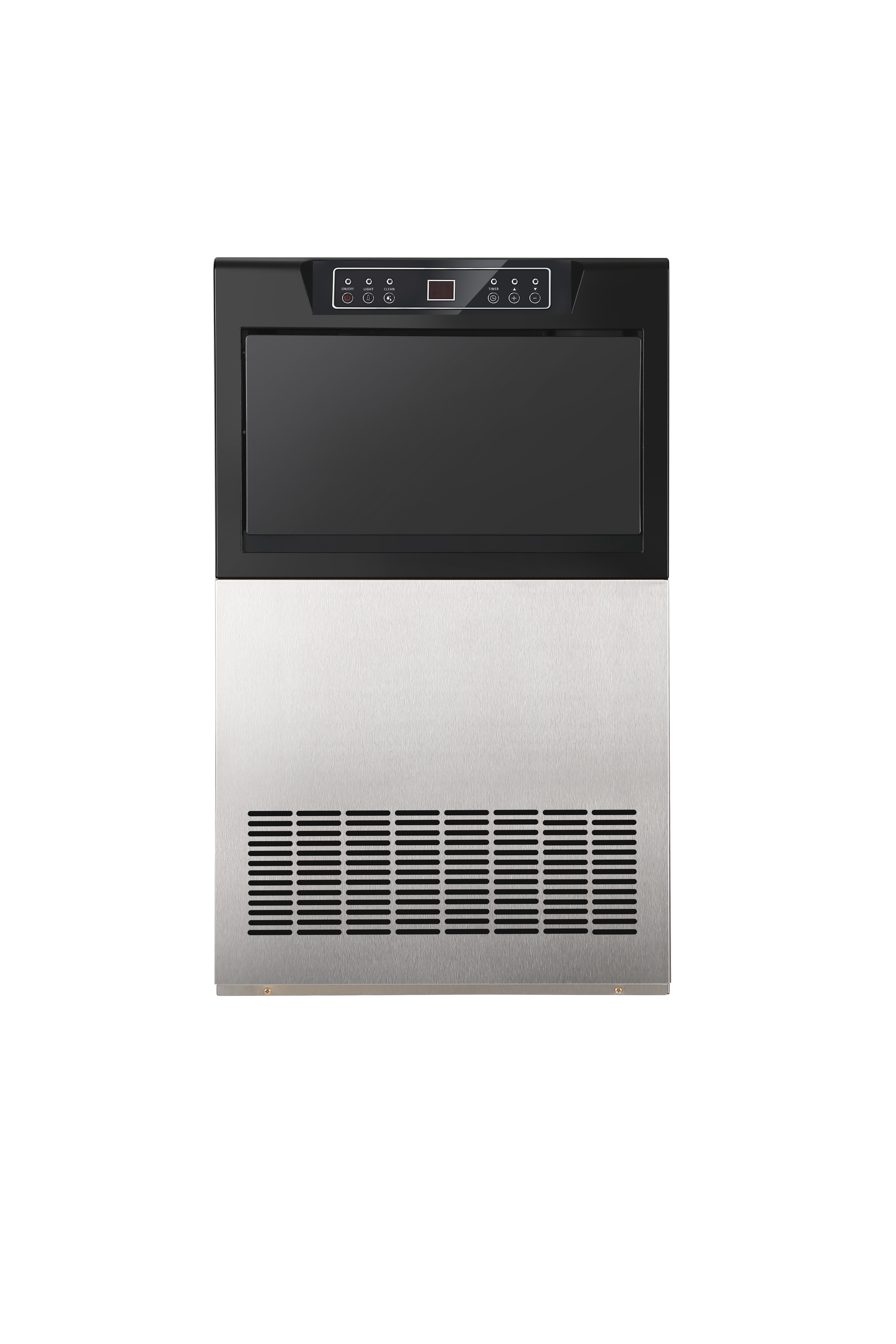 Forno 18-Inch Commercial Undercounter Ice Maker, 110 lb Daily Production, Air-Cooled, Built-In Water Filter, Dual Water Connection (Model FCMIM0017)