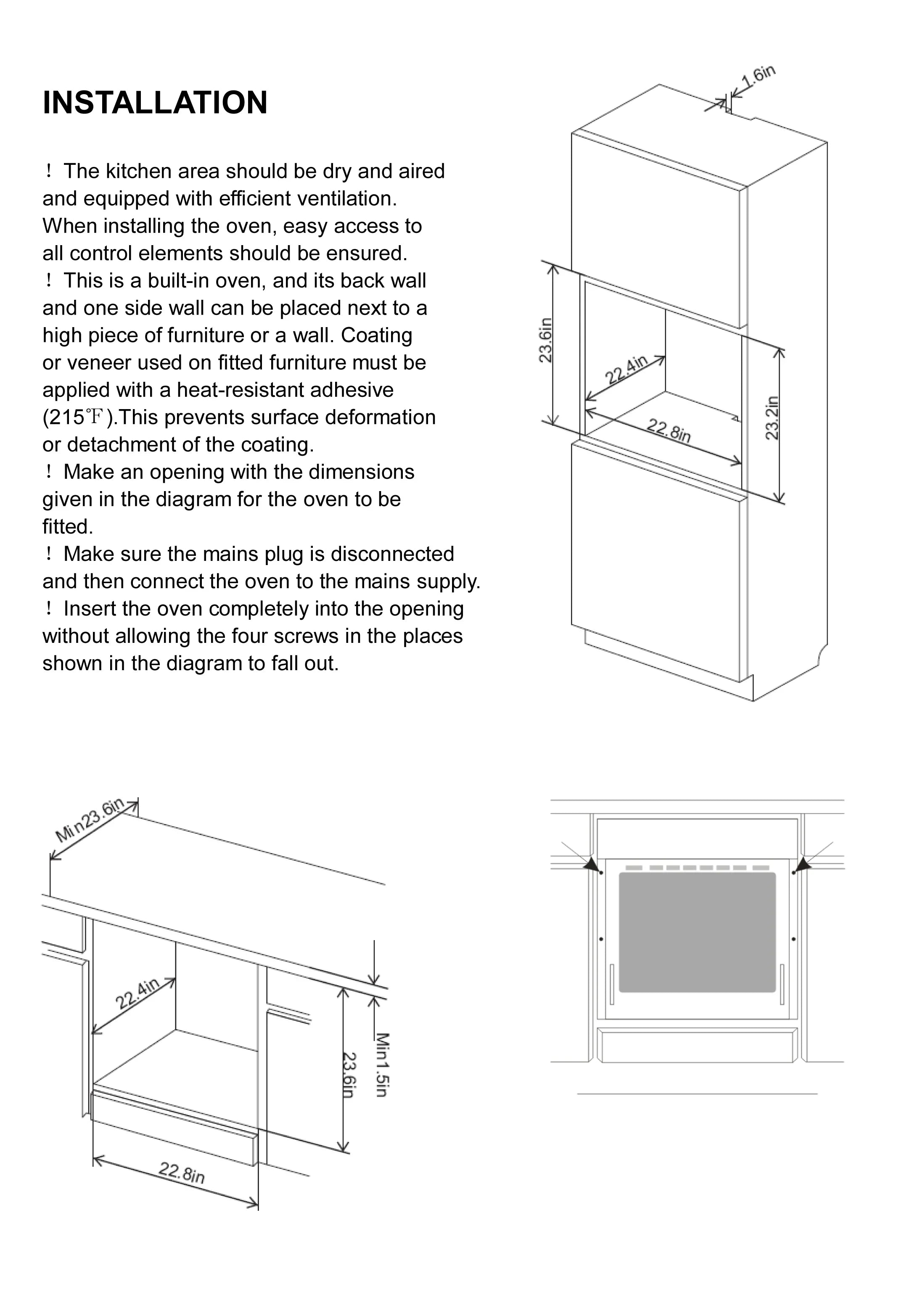 Empava 24-Inch Electric Single Wall Oven (EMPV-24WOC02)