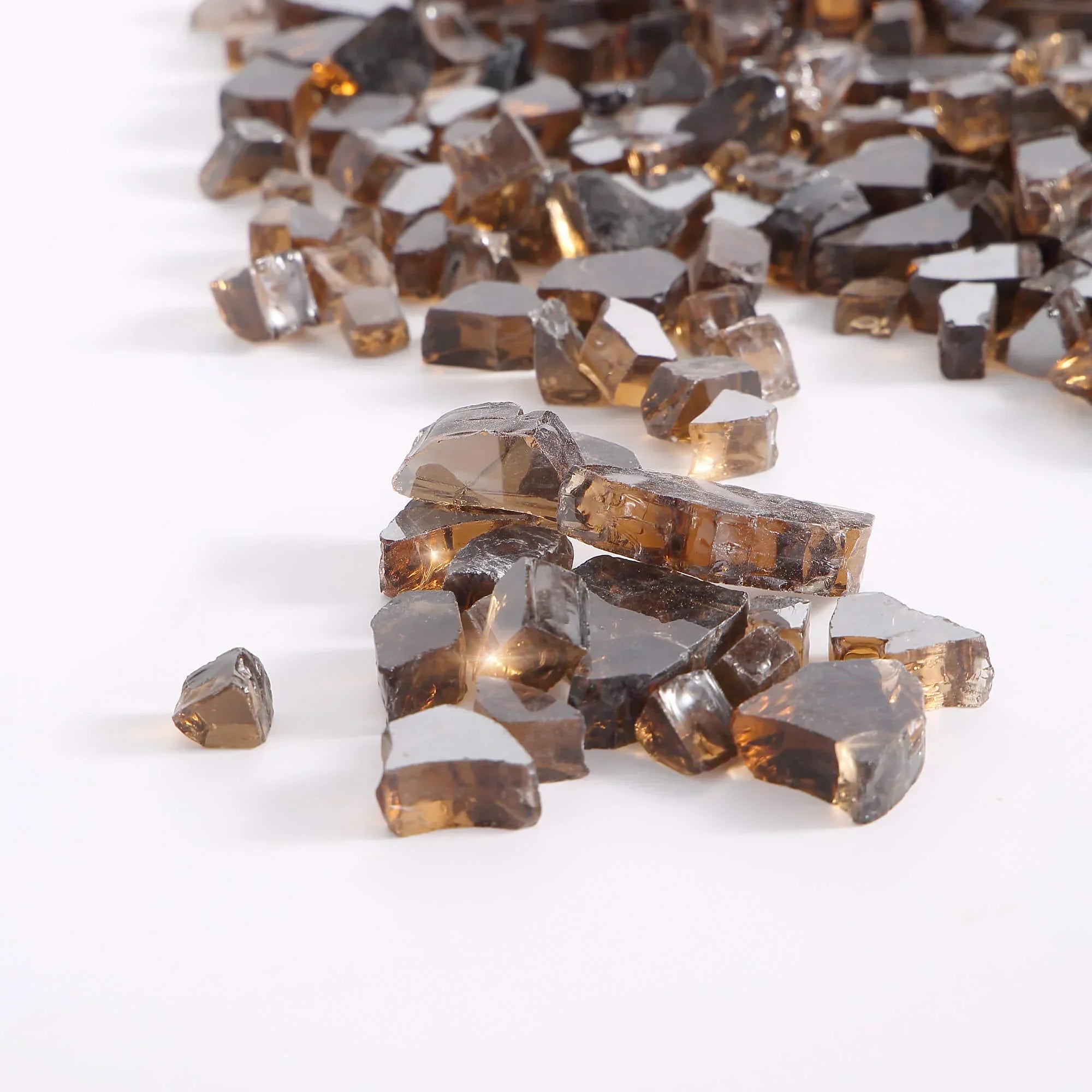 Empava Tempered Fire Glass in Captivating Copper (EMPV-2FG73)