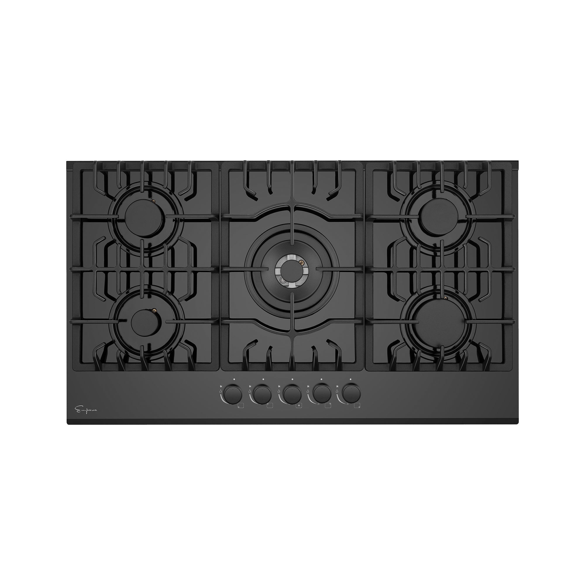 Empava 30-Inch Built-In Natural Gas Cooktops in Black (EMPV-30GC26)