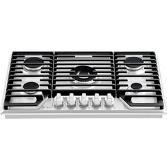Empava 36-Inch Built-In Natural Gas Stove Cooktop in Stainless Steel (EMPV-36GC36)