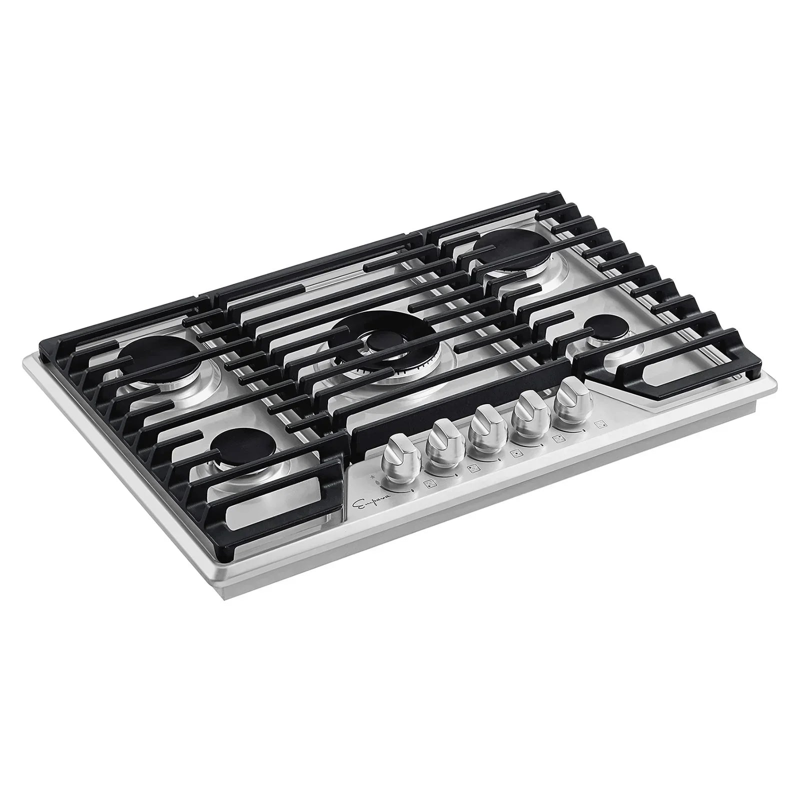 Empava 36-Inch Built-In Natural Gas Stove Cooktop in Stainless Steel (EMPV-36GC36)