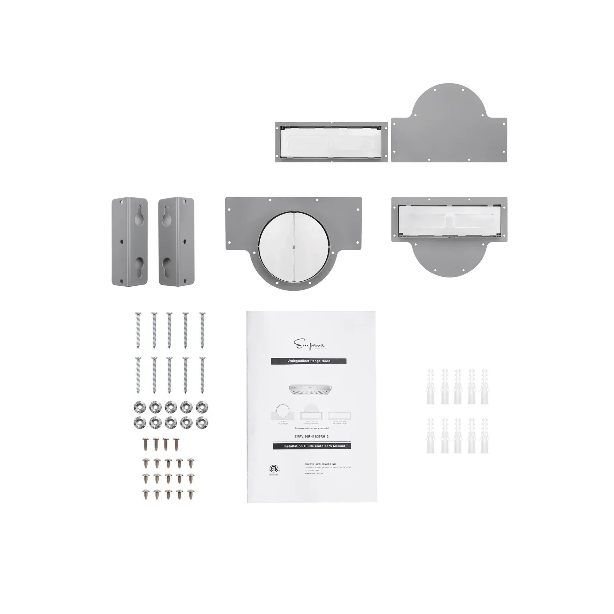 Empava 30-Inch 400 CFM Ultra Slim Ducted Under Cabinet Range Hood (EMPV-30RH08)
