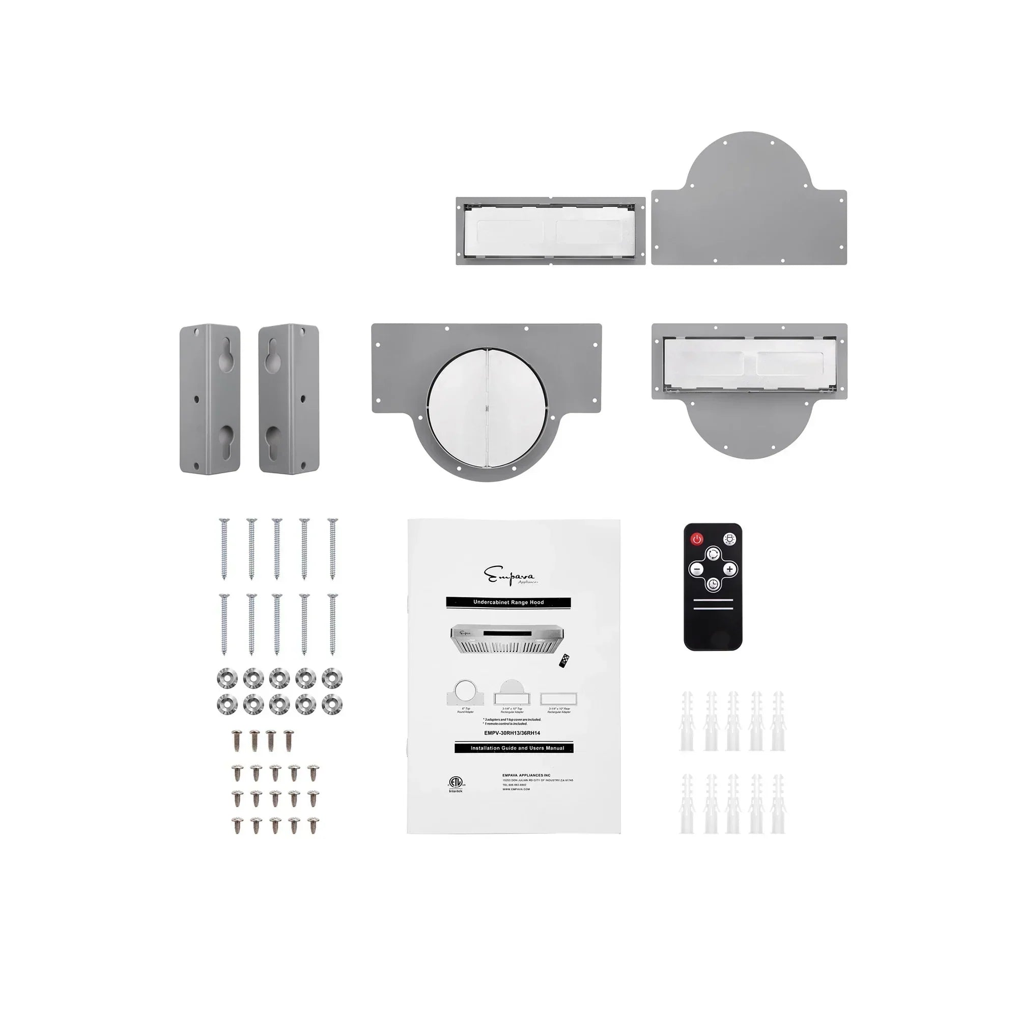 Empava 30-Inch 500 CFM Ducted Under Cabinet Range Hood (EMPV-30RH13)