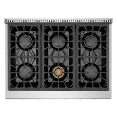 Empava 36-Inch Pro-Style Slide-In Natural Gas Cooktops (EMPV-36GC31)
