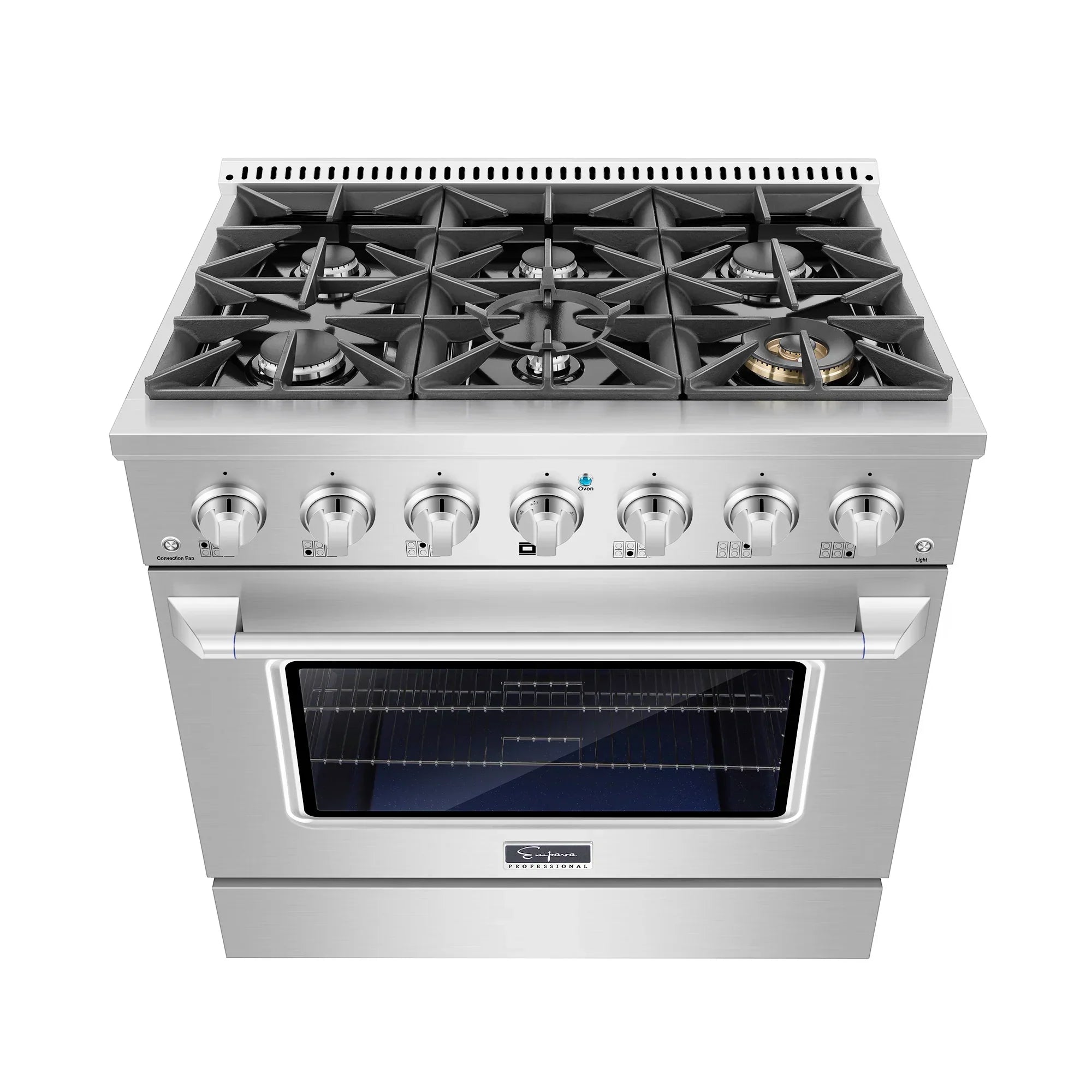Empava 36-Inch Pro-Style Slide-In Single Oven Gas Range (EMPV-36GR08)