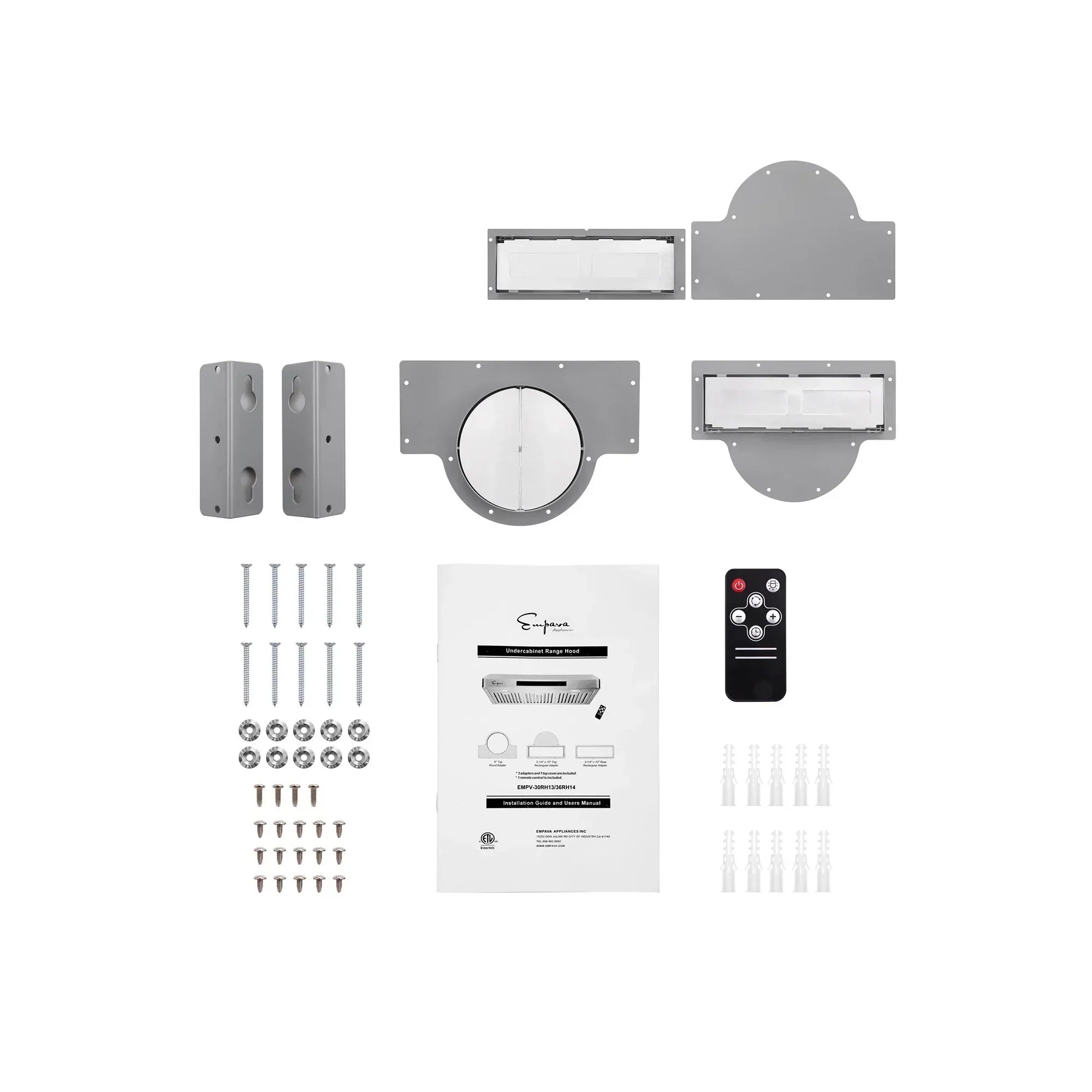 Empava 36-Inch 500 CFM Ducted Under Cabinet Range Hood (EMPV-36RH14)