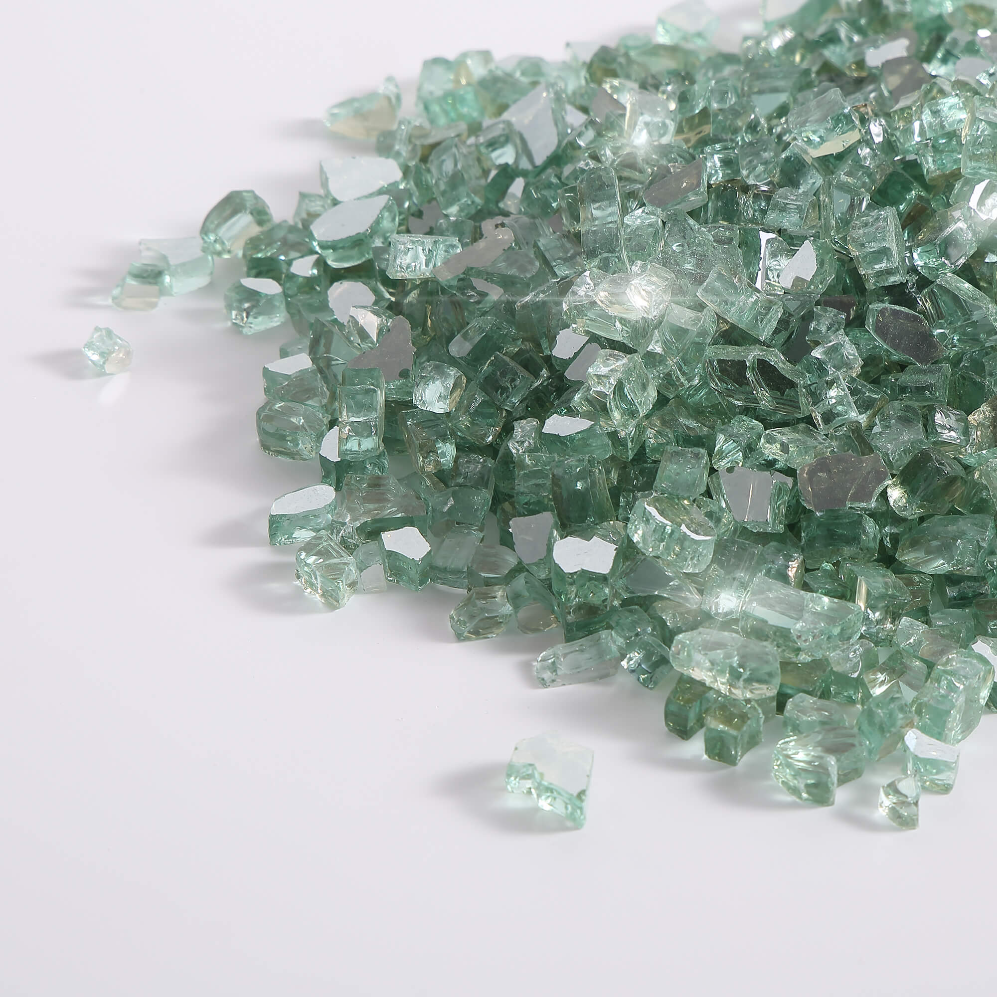 Empava Tempered Fire Glass in Radiant Jade Green (EMPV-4FG81)