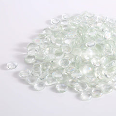 Empava Tempered Fire Glass Beads in Crystal Ice (EMPV-FG88)