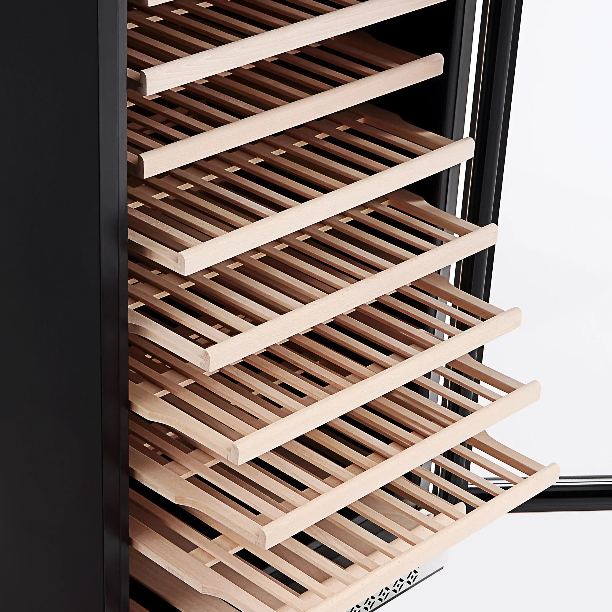 Empava 55-Inch Tall 127 Bottles Wine Cooler in Stainless Steel with Glass Door (EMPV-WC05S)