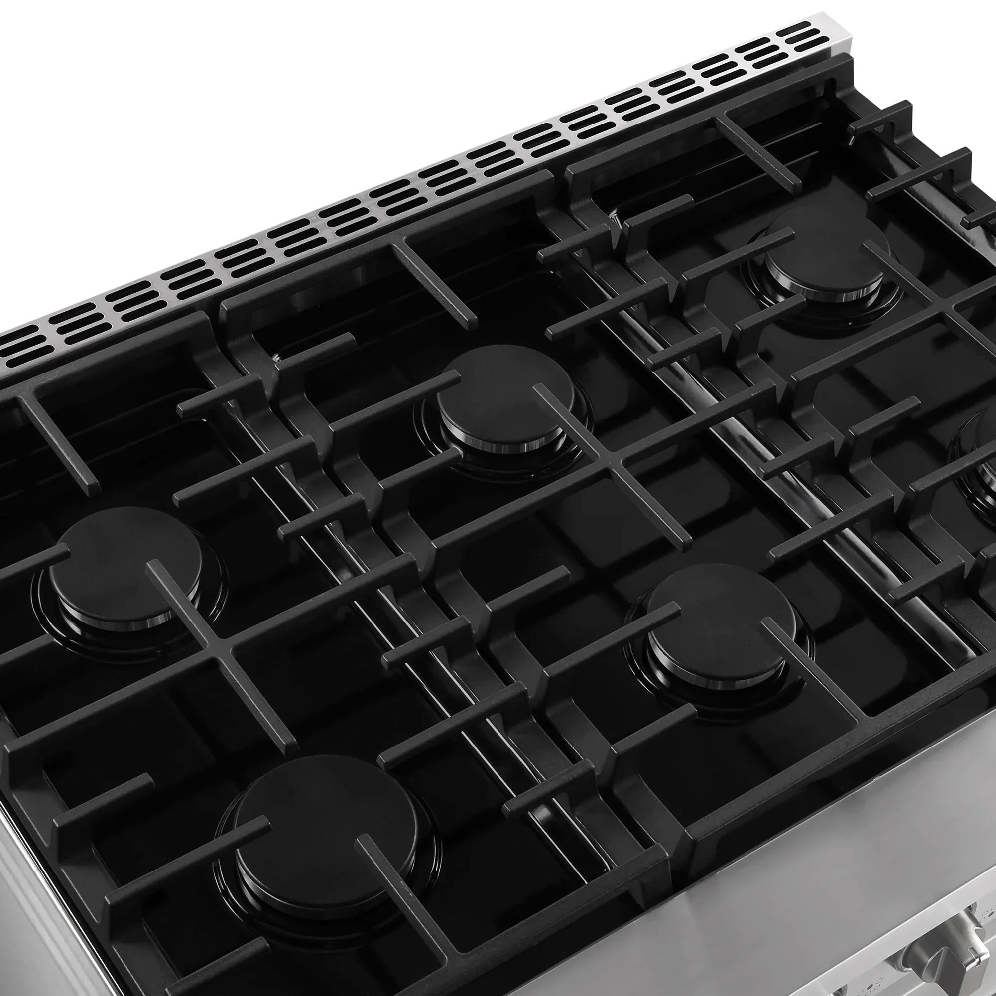 Empava 36-Inch Pro-Style Slide-In Single Oven Gas Range in Stainless Steel (EMPV-36GR11)