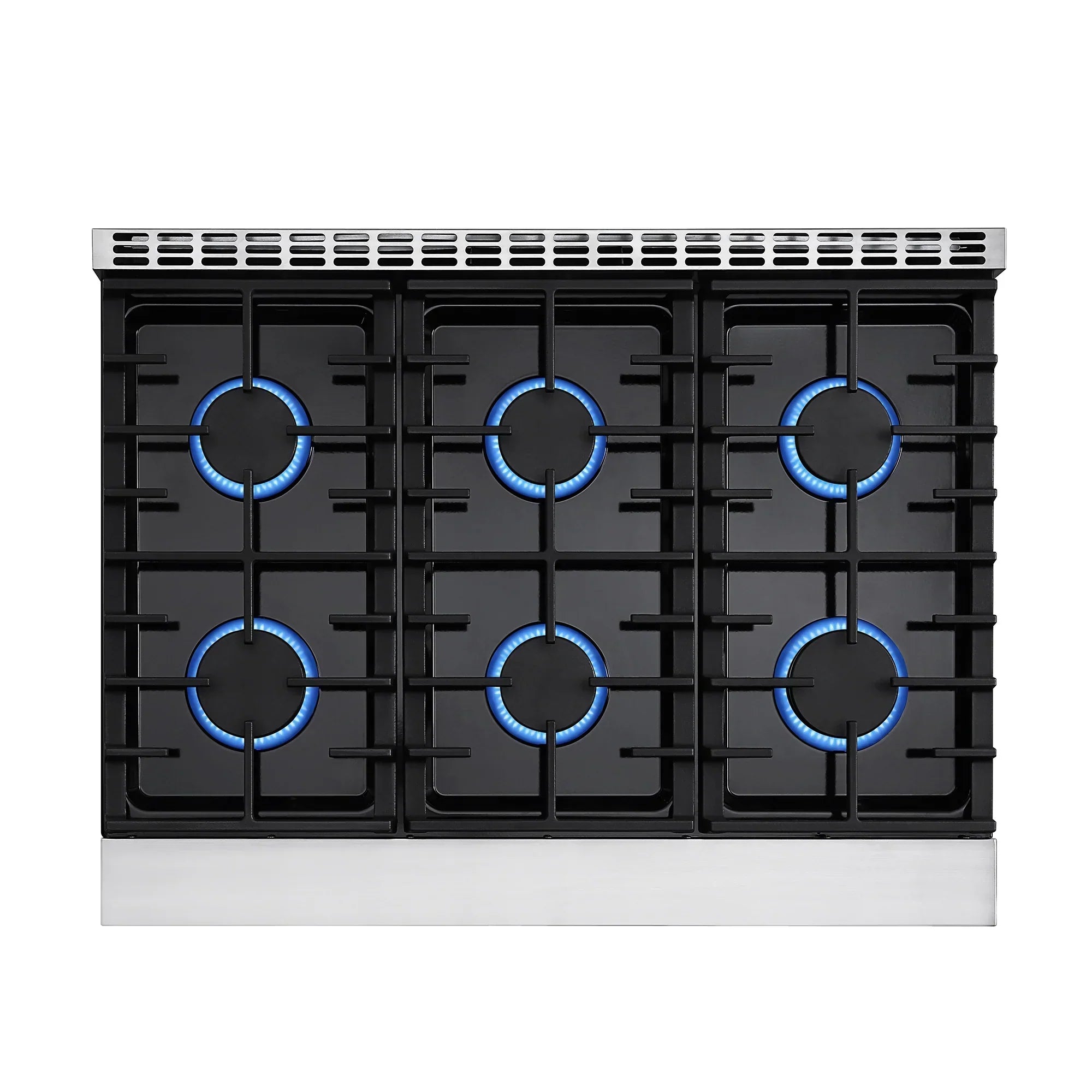 Empava 36-Inch Pro-Style Slide-In Single Oven Gas Range in Stainless Steel (EMPV-36GR11)