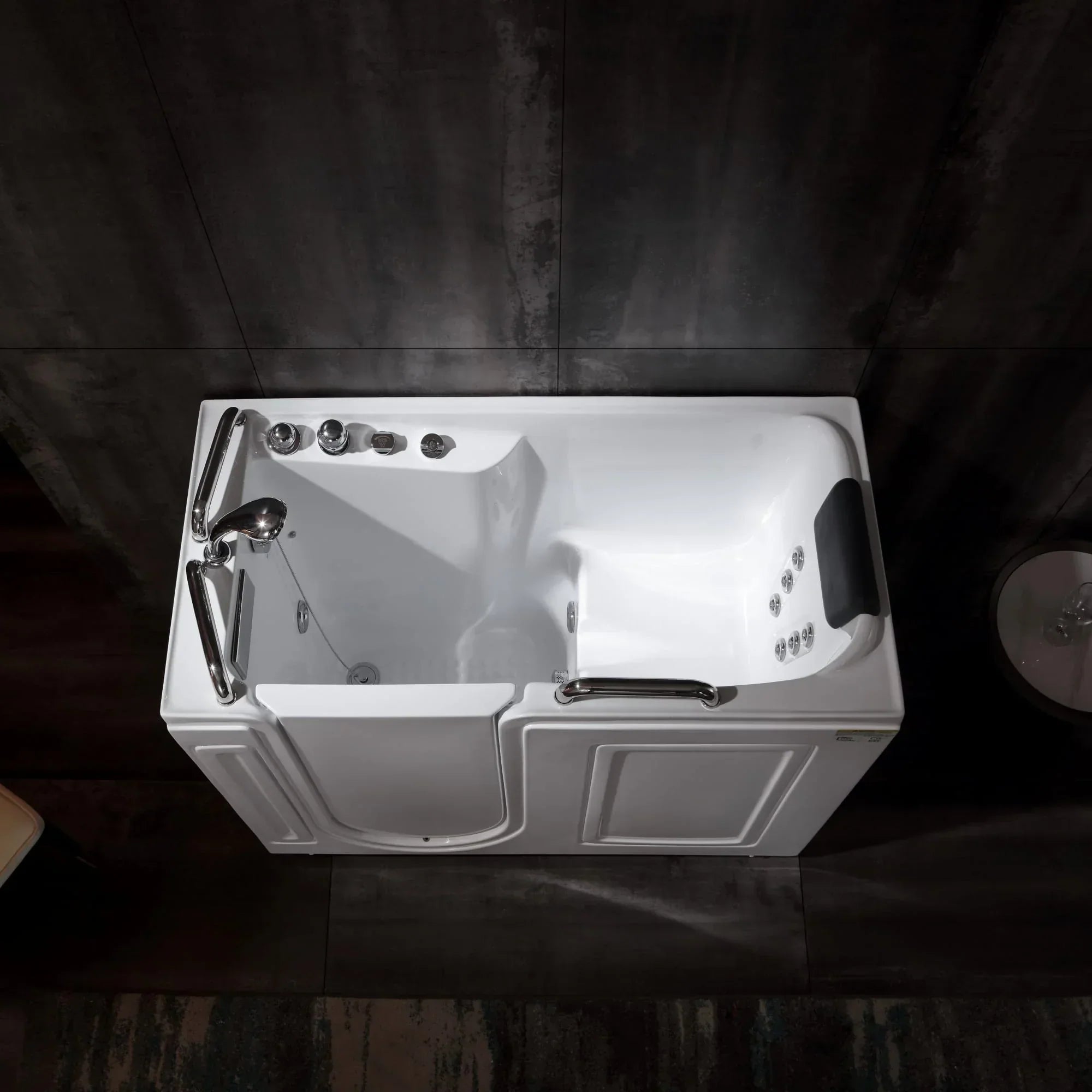 Empava 53-Inch Walk-in Whirlpool Bathtub (EMPV-53WIT02)