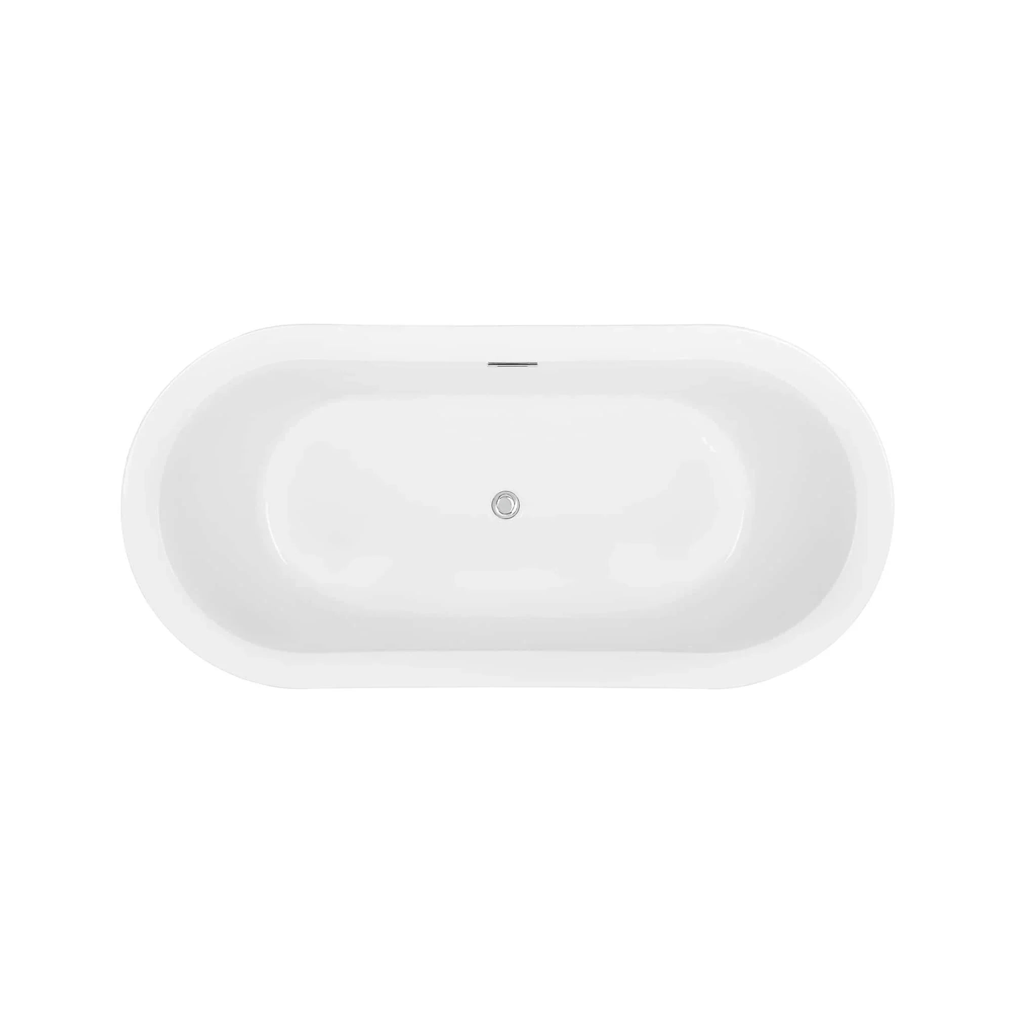Empava 59-Inch Freestanding Soaking Bathtub (EMPV-59FT1505)