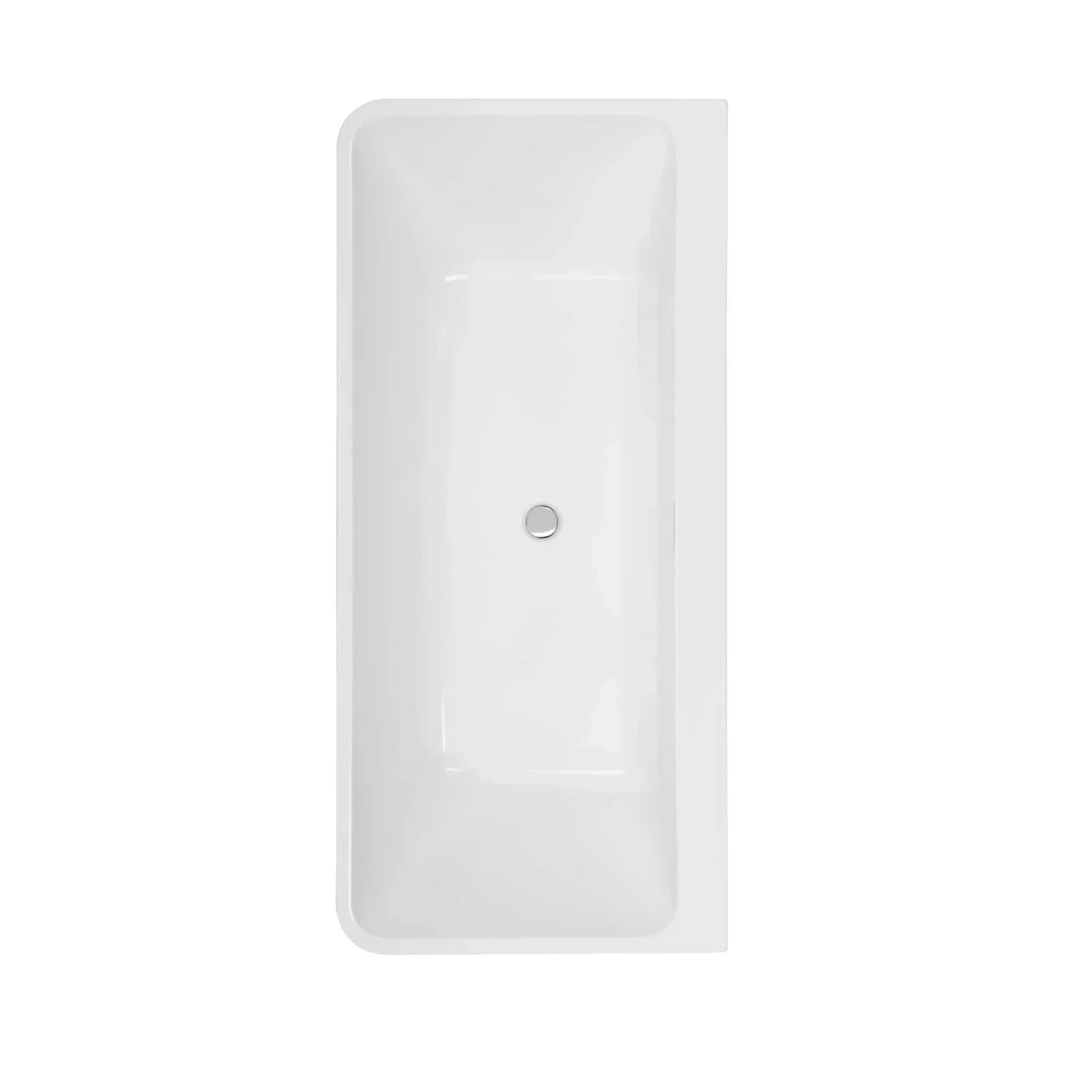 Empava 67-Inch Freestanding Soaking Tub with Center Drain (EMPV-67FT1516)
