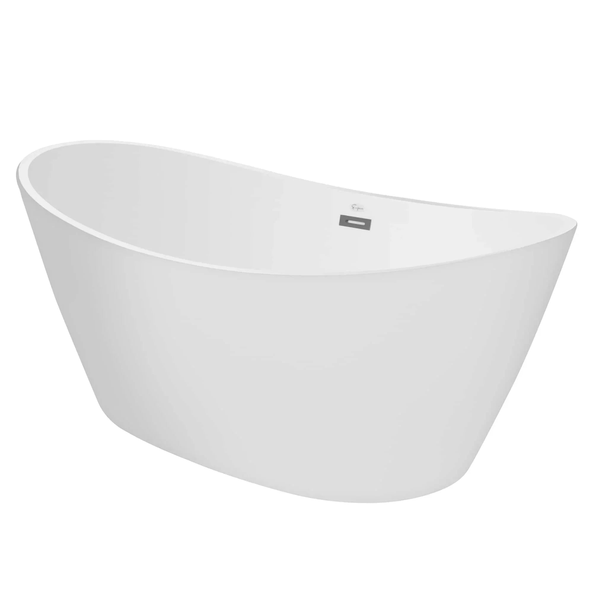 Empava 67-Inch Freestanding Soaking Bathtub with Lighted (EMPV-67FT1518LED)
