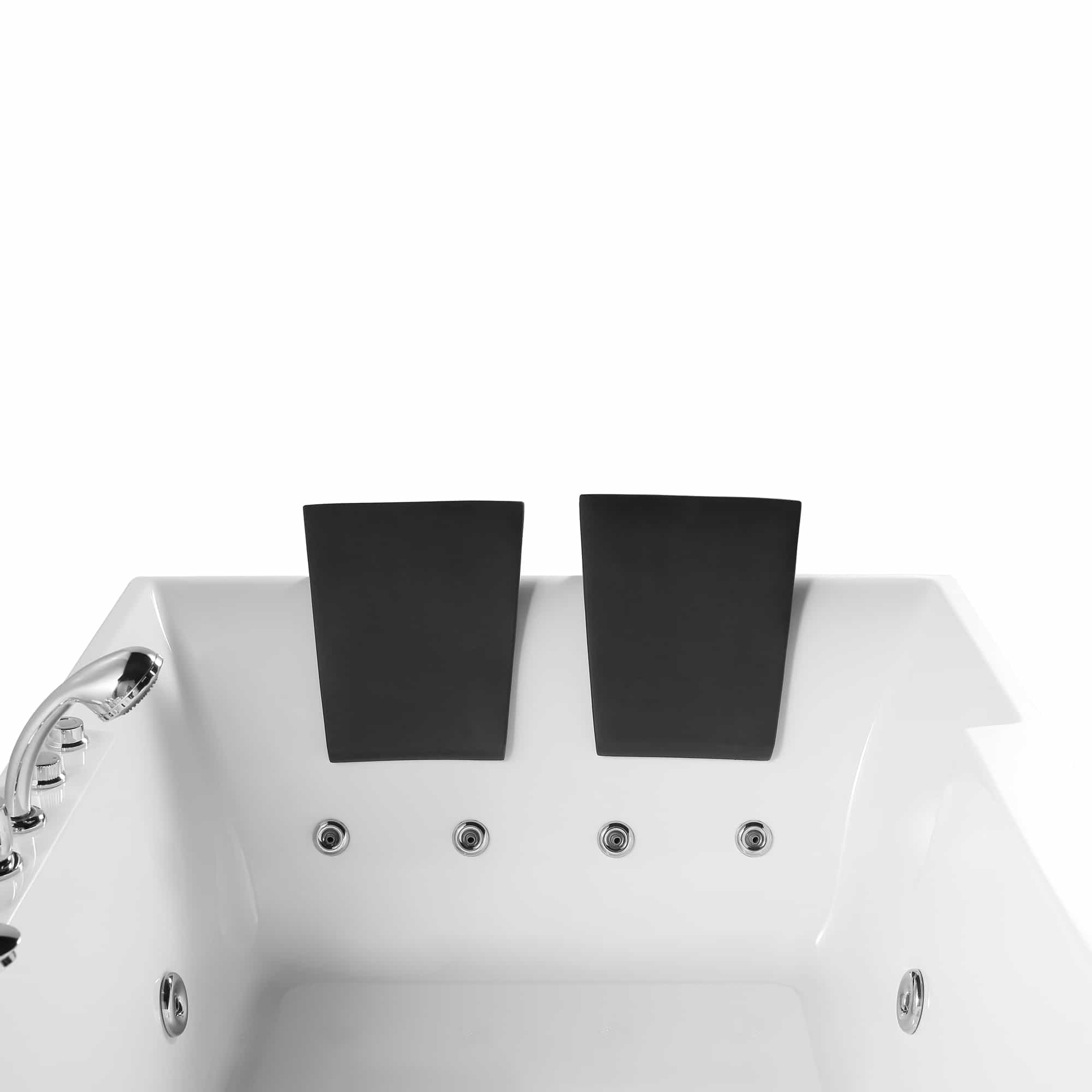 Empava 72-Inch Whirlpool Rectangular Bathtub (EMPV-72JT367LED)