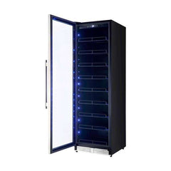 Forno 24-Inch Built-In Beverage Cooler Refrigerator, 15.8 cu. ft., Stainless Steel (Model FBCBI6703-24S)