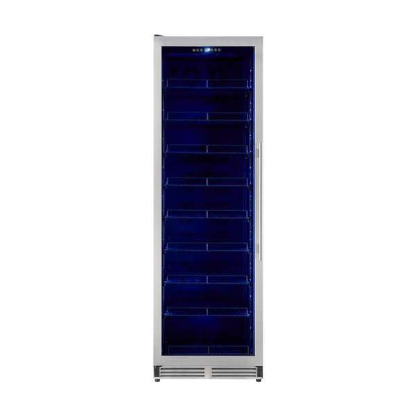 Forno 24-Inch Built-In Beverage Cooler Refrigerator, 15.8 cu. ft., Stainless Steel (Model FBCBI6703-24S)
