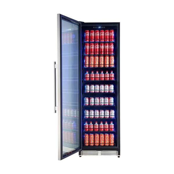 Forno 24-Inch Built-In Beverage Cooler Refrigerator, 15.8 cu. ft., Stainless Steel (Model FBCBI6703-24S)