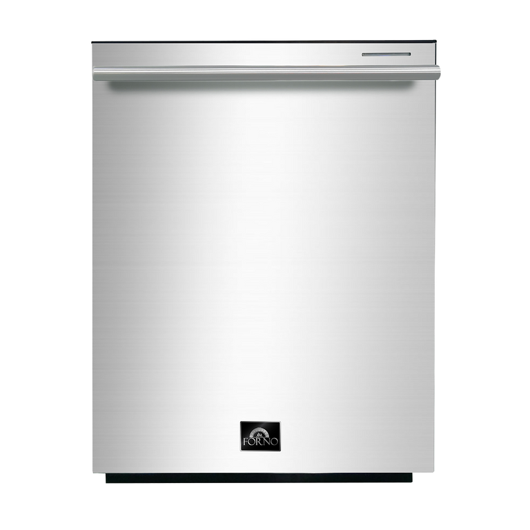 FORNO Appliance Package - 48" Dual Fuel Range, 48" Range Hood, Dishwasher, 48" Refrigerator, Microwave Drawer, Wine Cooler, AP-FFSGS6156-48-14