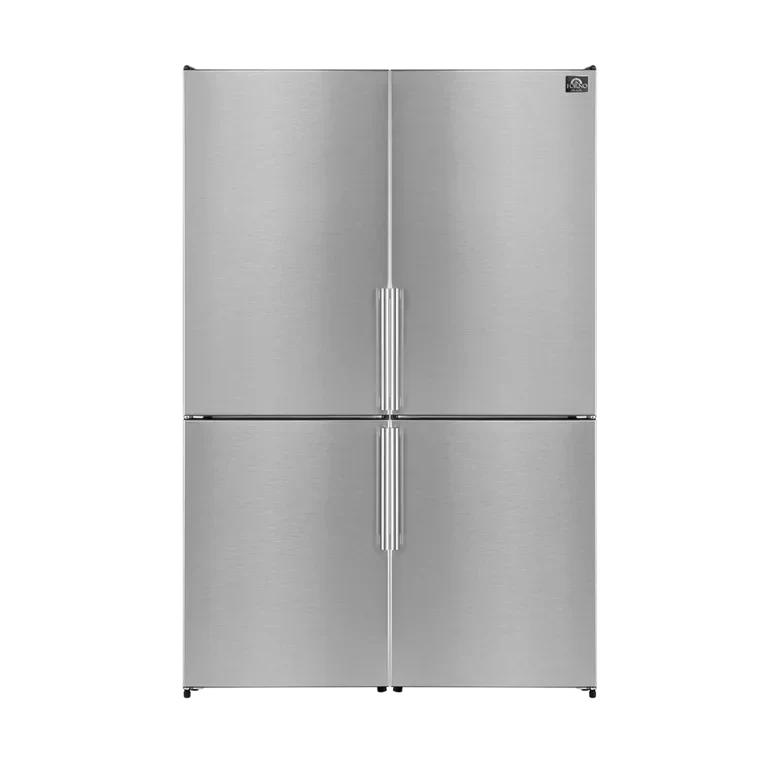 FORNO Appliance Package - 48" Dual Fuel Range, 48" Range Hood, Dishwasher, 48" Refrigerator, Microwave Drawer, Wine Cooler, AP-FFSGS6156-48-14