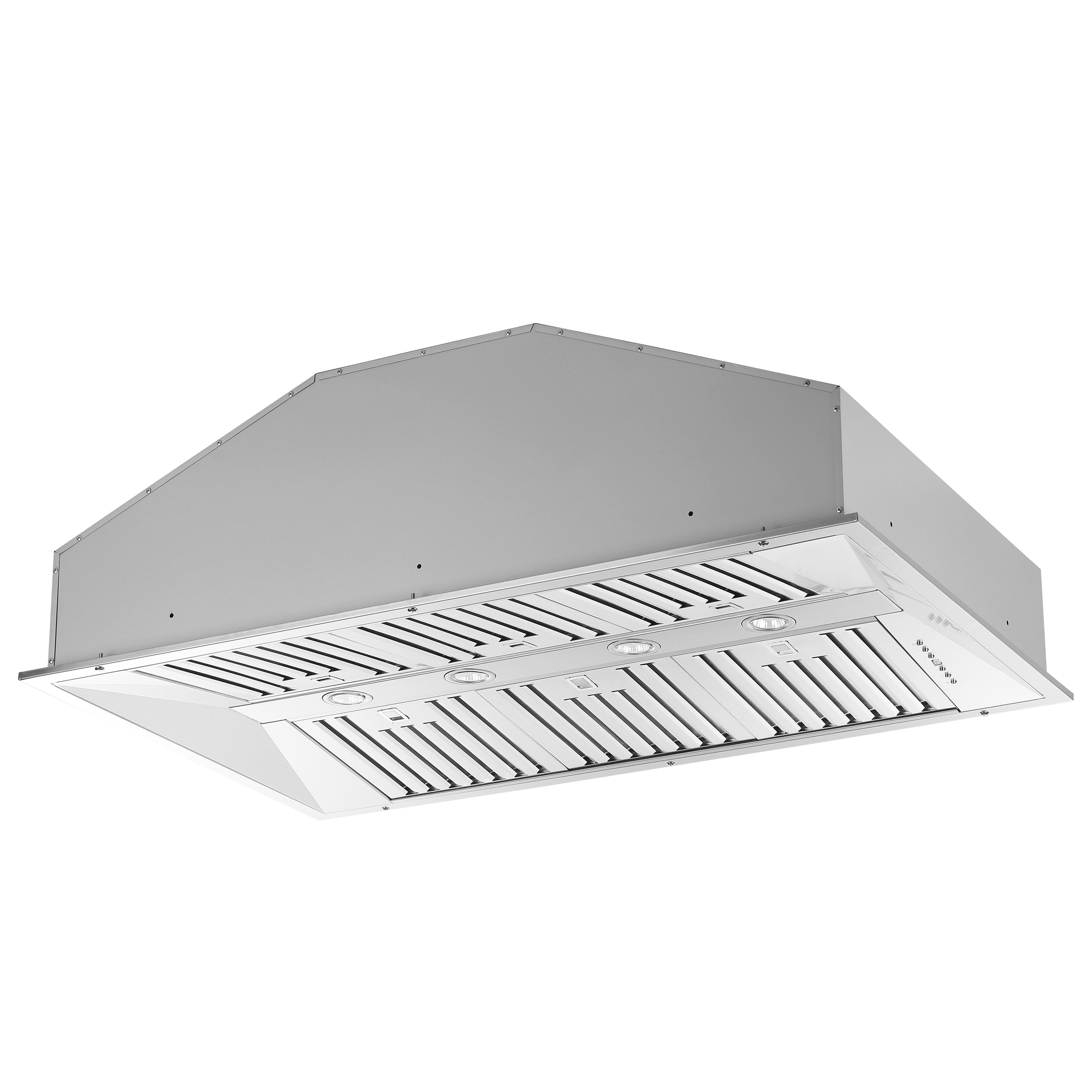 Forno Altilia 48-Inch Built-In Range Hood Insert, 1200 CFM, Stainless Steel, Model FRHRE5337-48