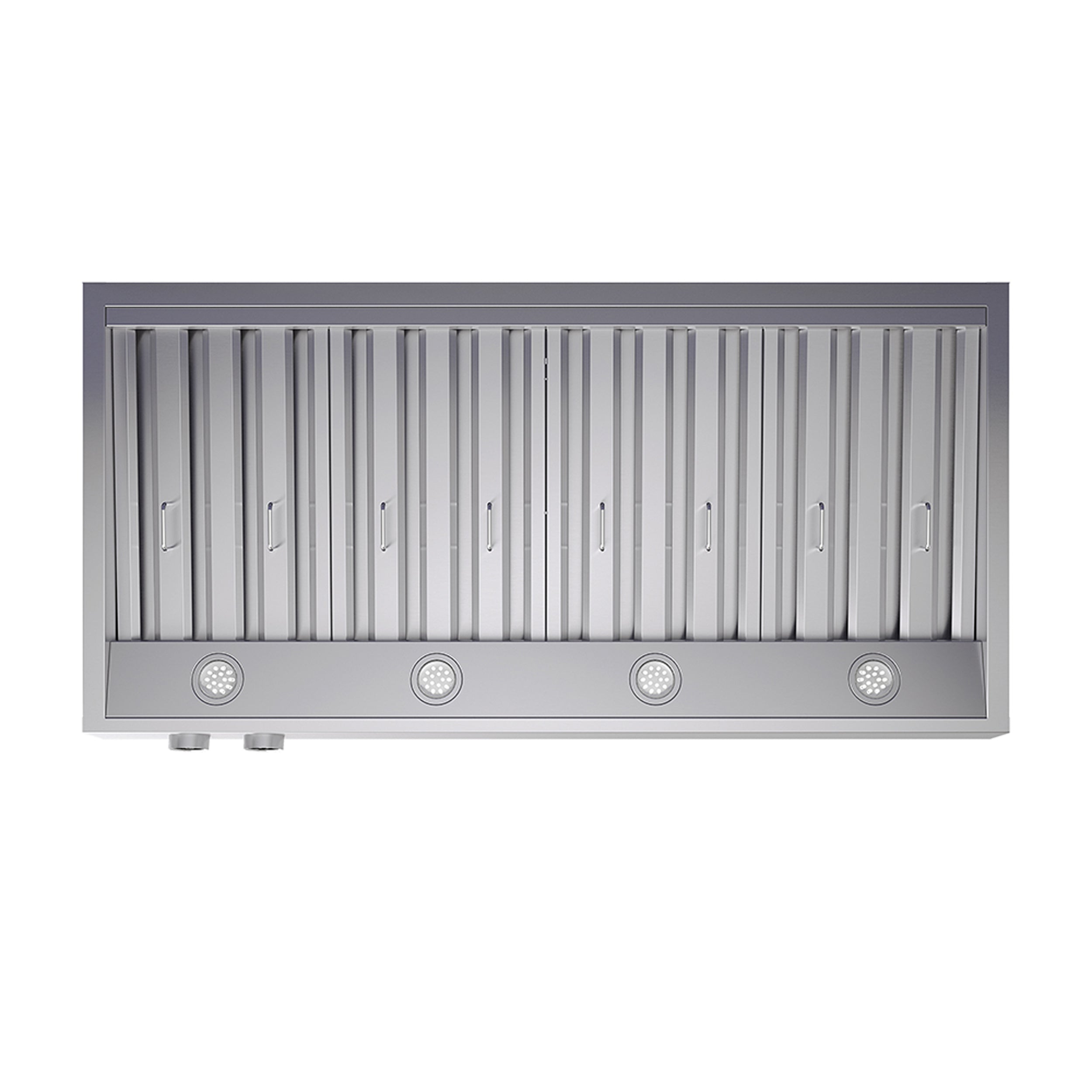 FORNO Biagio 48-Inch Wall-Mount Range Hood, 1200 CFM, Stainless Steel (Model FRHWM5009-48)