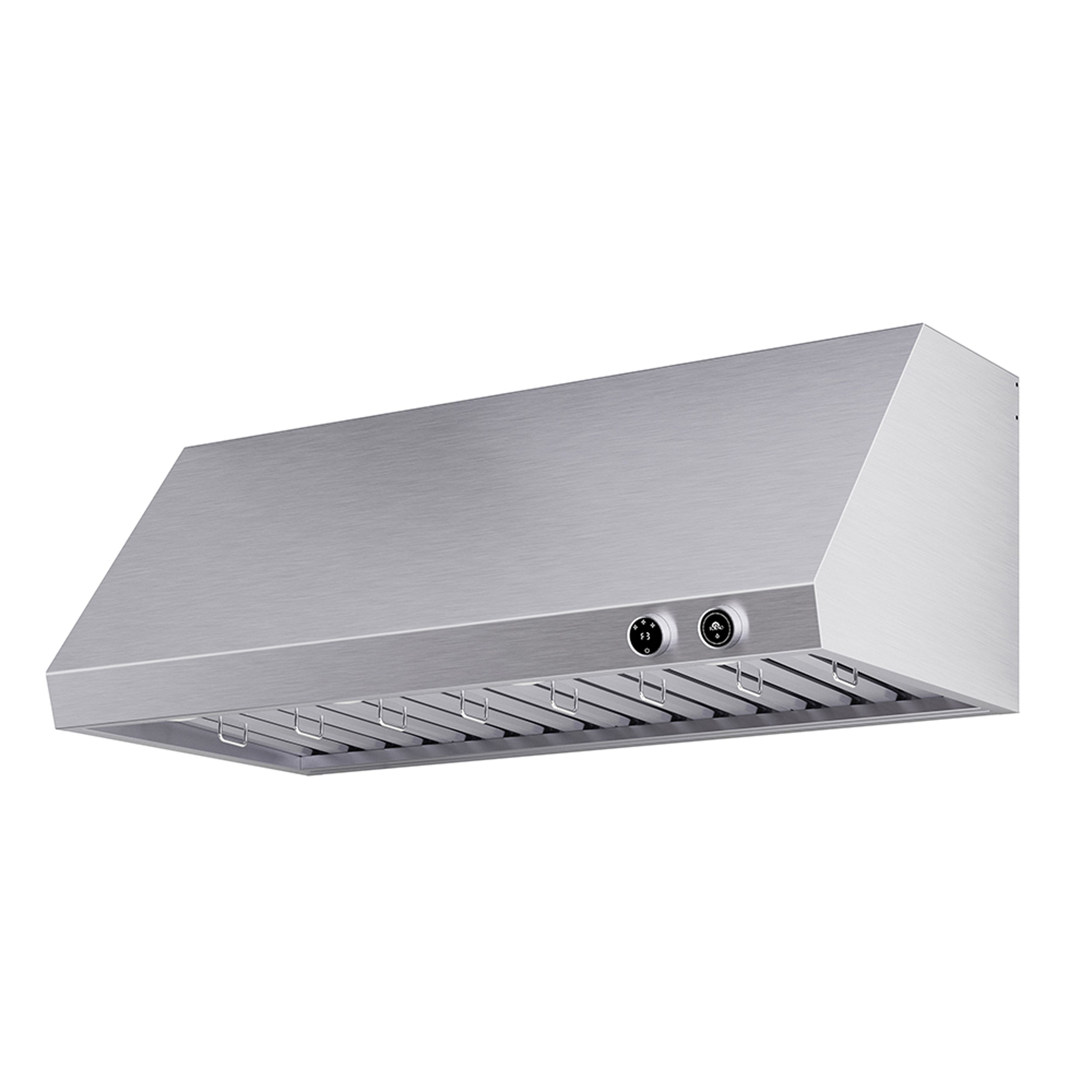 FORNO Biagio 48-Inch Wall-Mount Range Hood, 1200 CFM, Stainless Steel (Model FRHWM5009-48)