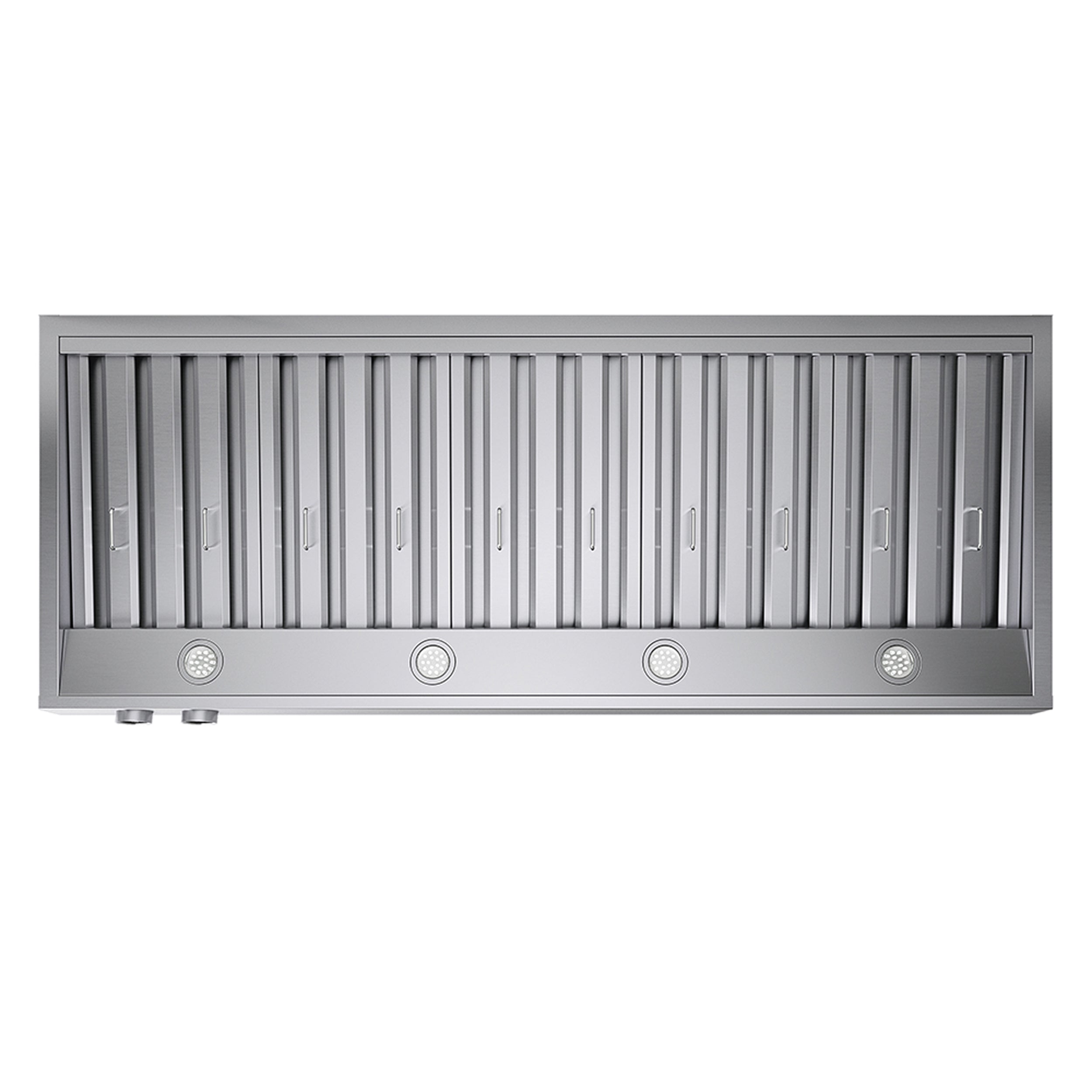 Forno Biagio 60 in. Wall-Mounted Range Hood, 1200 CFM, Stainless Steel (Model FRHWM5009-60)