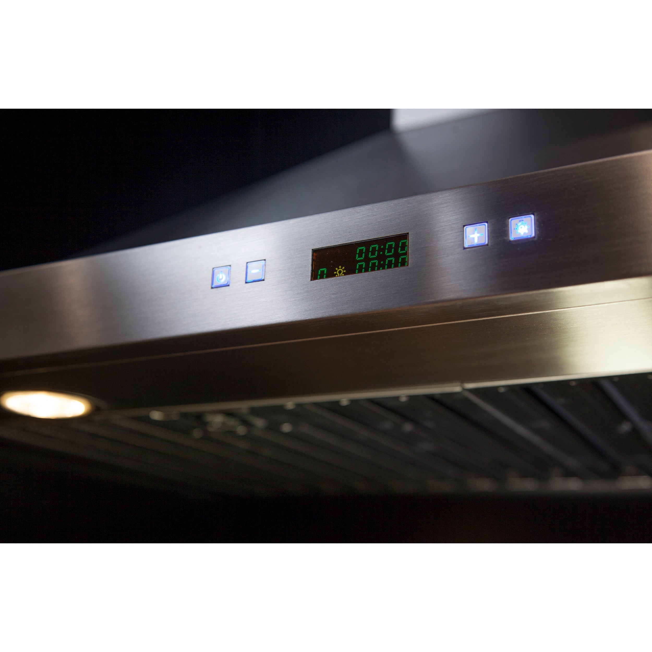 FORNO Appliance Package - 36 Inch Pro Gas Range, Wall Mount Range Hood, Refrigerator, AP-FFSGS6260-36-W-4