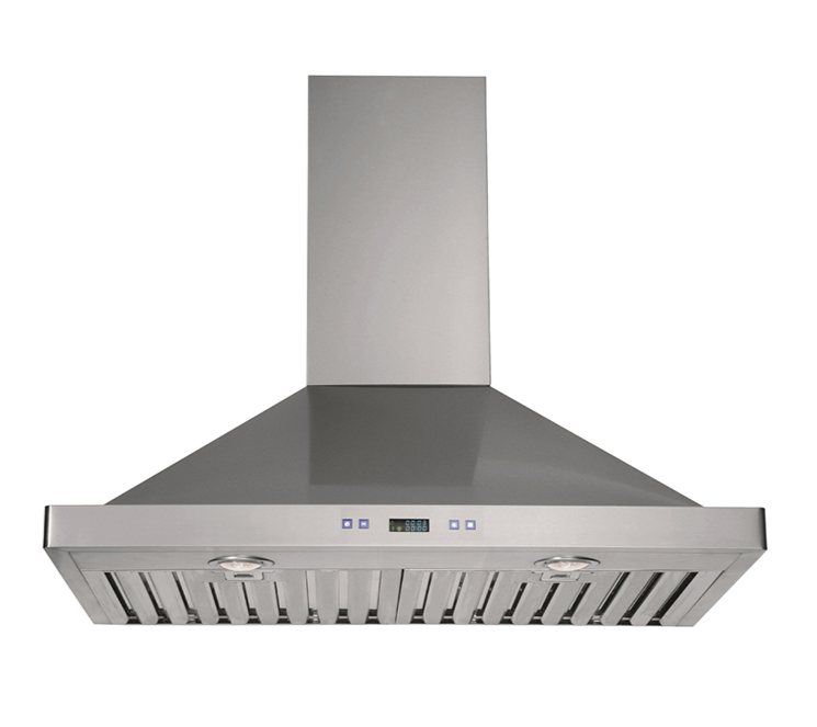 FORNO Appliance Package - 36 Inch Pro Gas Range, Wall Mount Range Hood, Refrigerator, AP-FFSGS6260-36-W-4