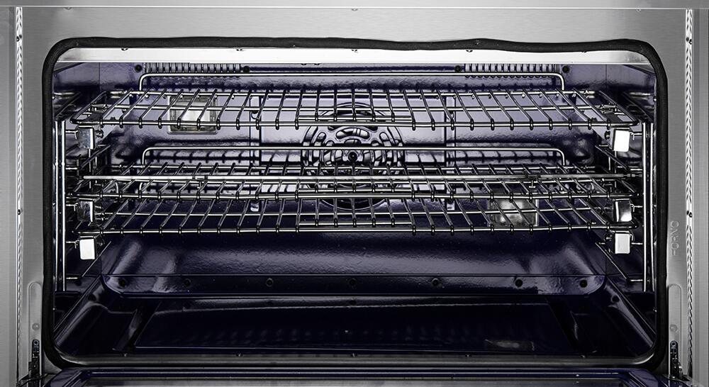 FORNO Appliance Package - 36 Inch Pro Gas Range, Range Hood, Refrigerator, Microwave Drawer, Dishwasher, Wine Cooler, AP-FFSGS6260-36-9