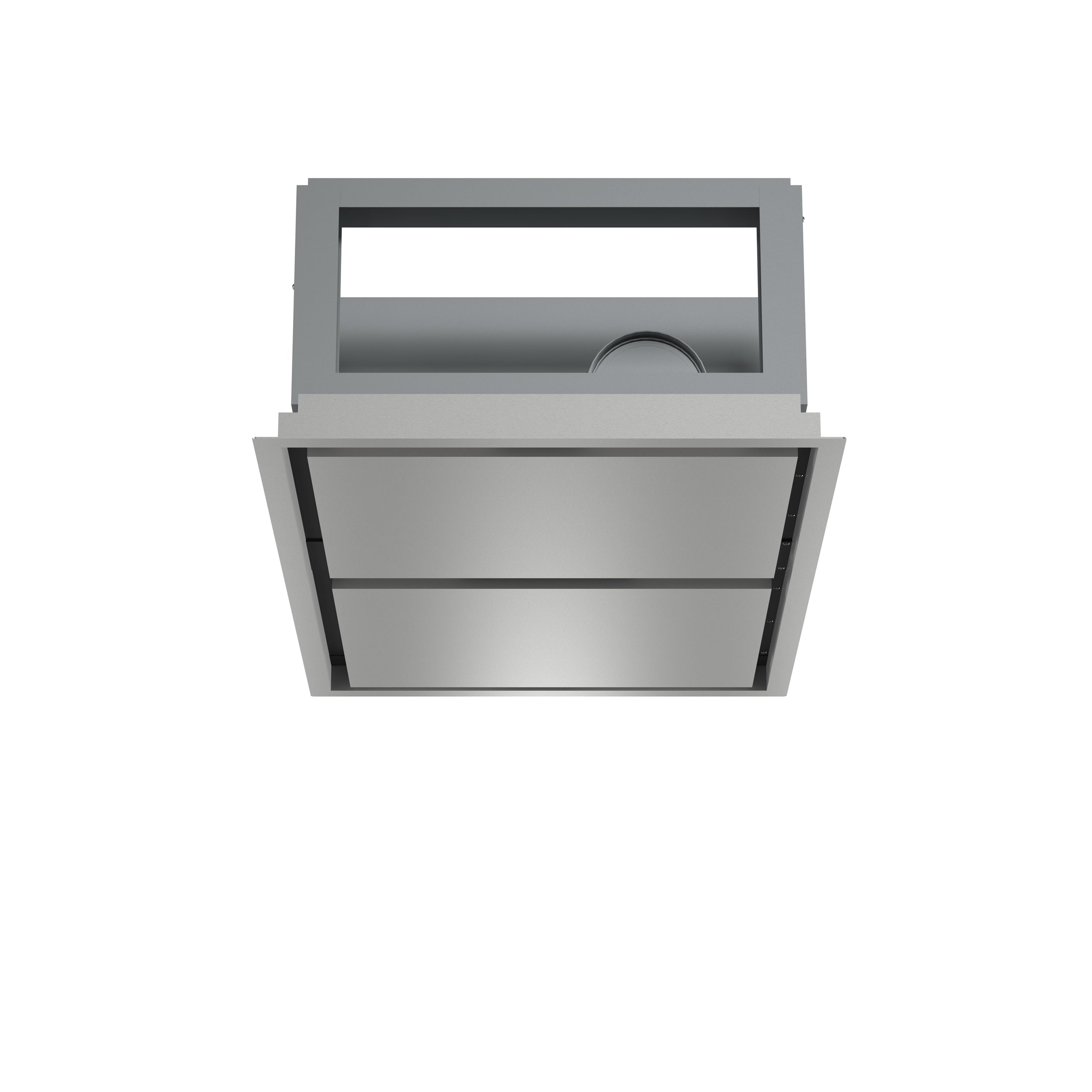 Forno Arezzo 44-Inch Ceiling-Mount Range Hood, 1200 CFM, Stainless Steel (FRHRE5312-44)