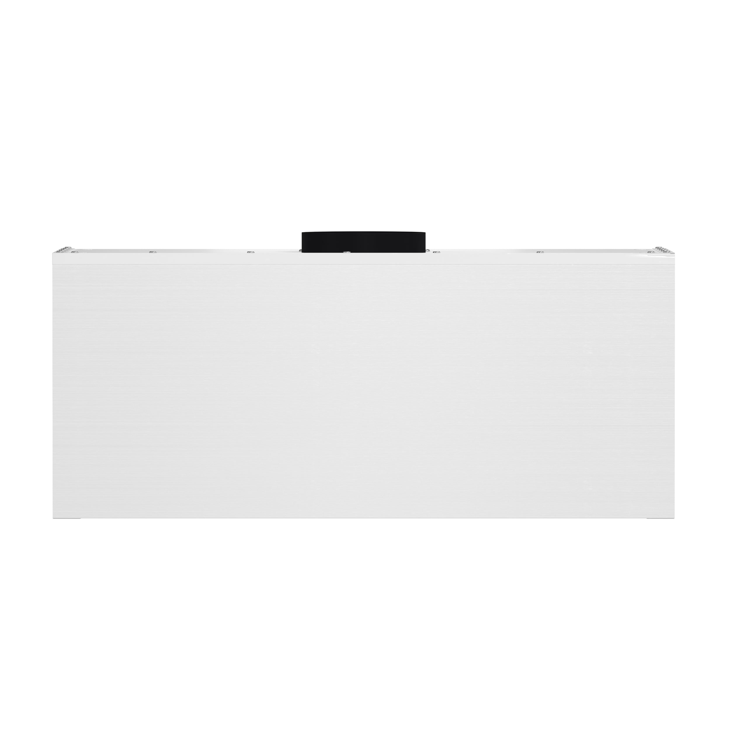 Forno Bari 30-Inch Under-Cabinet Range Hood, 400 CFM, White with Antique Brass Handles (Model FRHUC5255-30WHT)