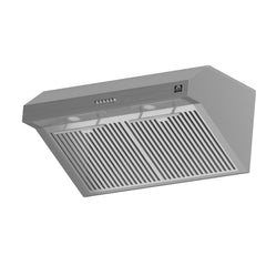 Forno Bari 30-Inch Under-Cabinet Range Hood, 400 CFM, Stainless Steel (Model FRHUC5255-30)