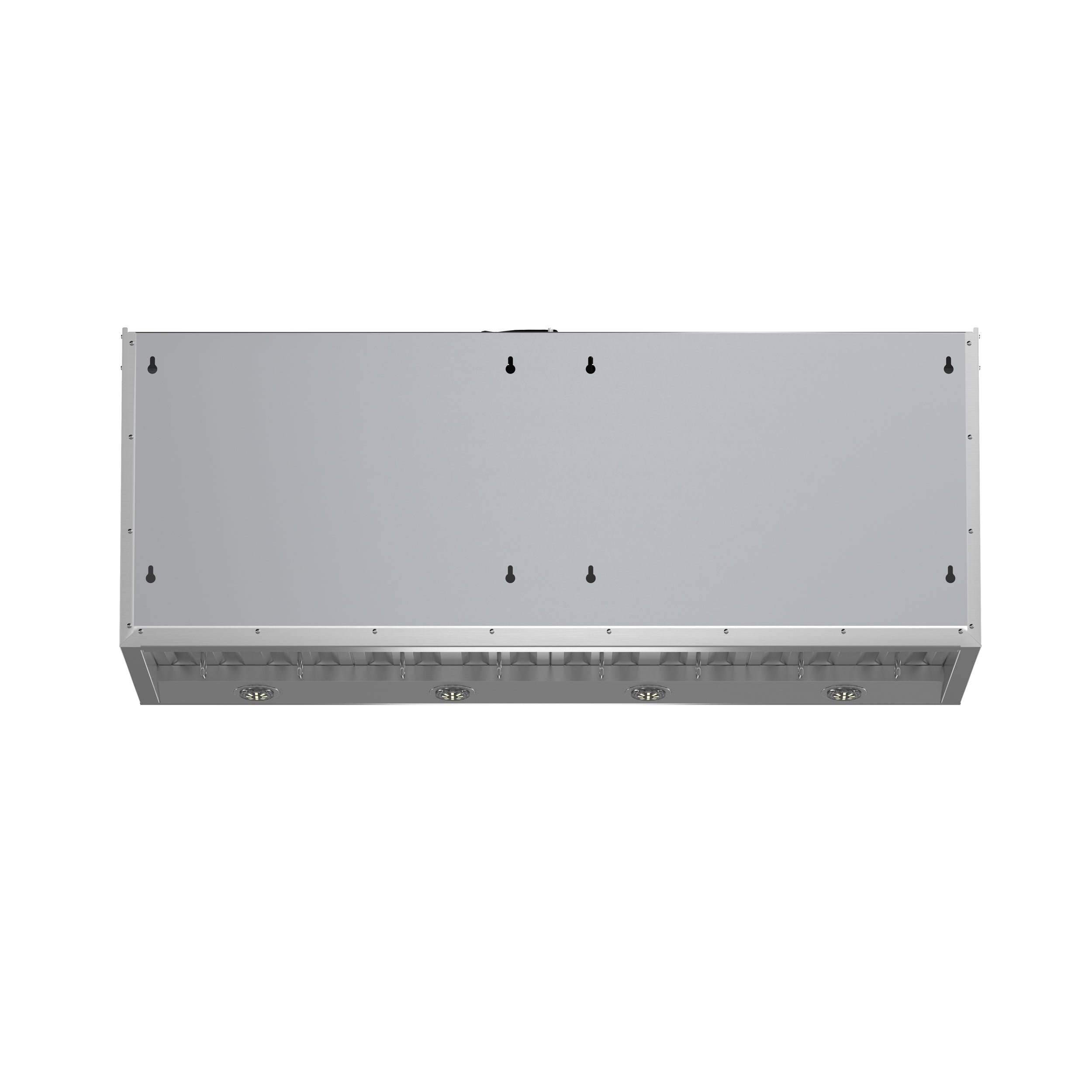 FORNO Biagio 48-Inch Wall-Mount Range Hood, 1200 CFM, Stainless Steel (Model FRHWM5009-48)