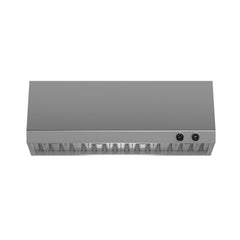 FORNO Biagio 48-Inch Wall-Mount Range Hood, 1200 CFM, Stainless Steel (Model FRHWM5009-48)