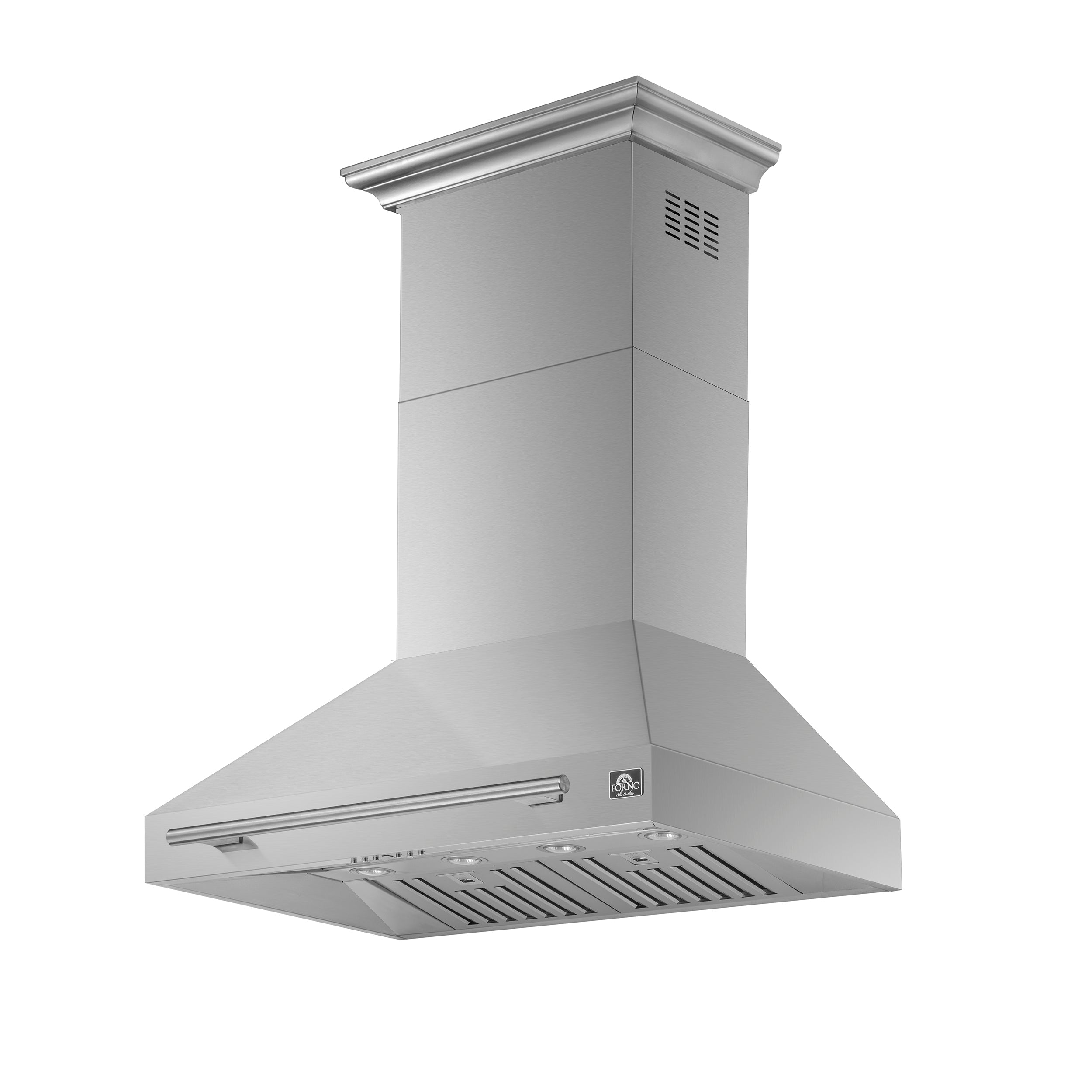 Forno Aria 36-Inch Wall Mount Range Hood, 1200 CFM, Stainless Steel (FRHWM5095-36)